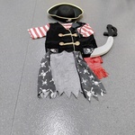 Pirate Costume (Size 3 - 6)