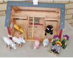 Wooden Barn Animals