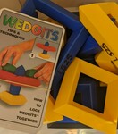 Wedgits - Blue, Black & Yellow