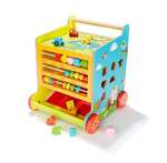 4 in 1 Wood Activity Trolley