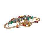 Wooden Construction Train Set