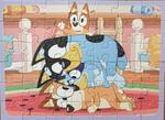 Bluey family pile up jigsaw