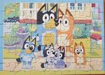 Bluey family photo jigsaw
