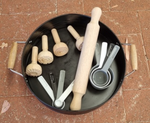 Wooden Sensory Play with Tray