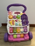 Pink and purple vtech baby walker