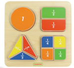 Geometric Fraction Board