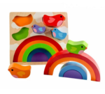 Bird and Rainbow Puzzle
