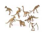 Wooden Dinosaur excavation set with skeletons and cards