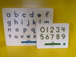 Magnatab lowercase letters & numbers