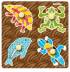 Easy Grip Aboriginal Art (Brown)