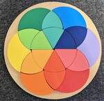 Chunky Colour Wheel Puzzle