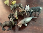 Mixed animal play set 