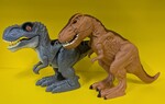 Two T Rex Dinosaurs