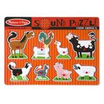 Sound puzzle farm animals