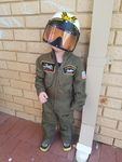 Fighter Pilot Costume (Size 2 - 3)