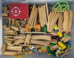 Wooden Train Play Set