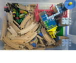 Wooden Train Play Set