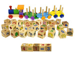 ABC Train with Spinning Blocks