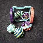 Textured Balls and Rolling Mirror