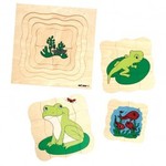 Frog Growth Puzzle