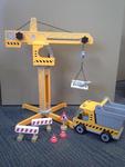 Hape Crane and Dumper Truck
