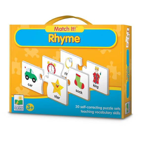 JIG517: The Learning Journey Match It Rhyme Puzzle