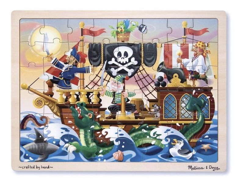 JIG42: Pirate Adventure Wooden Jigsaw
