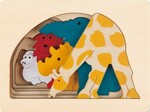 Layered Grasslands Animals Puzzle