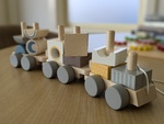 JIG118: wooden train blocks