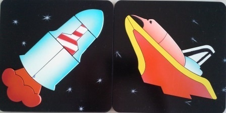 JIG9: Space jigsaw - Rocket & shuttle