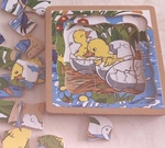 Learn As Play 4 Layered Duck Puzzle