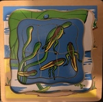 Learn as Play 4 Layered Frog Puzzle
