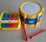 LITTLE TIKES TAP A TUNE PIANO & RAP A TAP DRUM