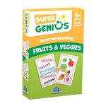 Super Genius - Fruits and Veggies - Literacy Game