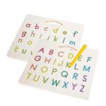 Double Sided Magnetic Alphabet Board