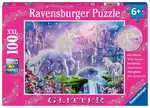 100 piece Unicorn Kingdom Glitter Puzzle