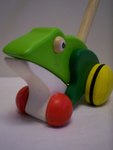 Push Along Frog