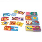 Letters and Numbers Matching Pairs