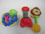 3 Fisher Price Rattles