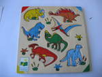 Dinosaur inset board