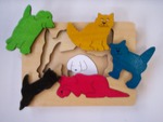 Pets Layered Puzzle