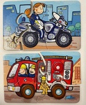 2 First Puzzles - Police and Fire