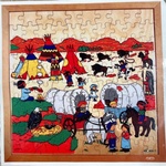 Wild West 100 piece Puzzle