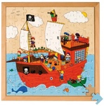 Pirate Ship 100 piece Puzzle