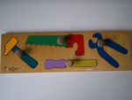 Tools Large Inset Puzzle