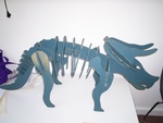 3-D Triceratops Skeleton
