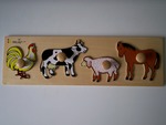 Farm Animals Inset Board