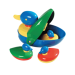 Family Duck and Fishy Friends