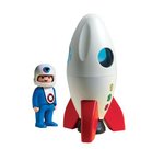 Playmobil Helicopter and Rocket