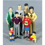 Block Play People - Asian Family